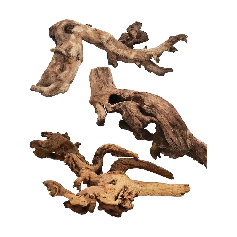 Aquarium Driftwood - Natuurlijk drijfhout voor aquariumdecoratie, viskom landschapsversiering,