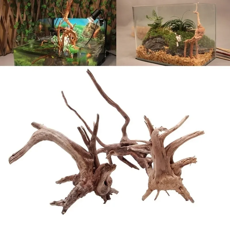 Aquarium Plant Substrate - Natuurlijke Boomstam Drijfhout Aquarium Aquarium Reptiel