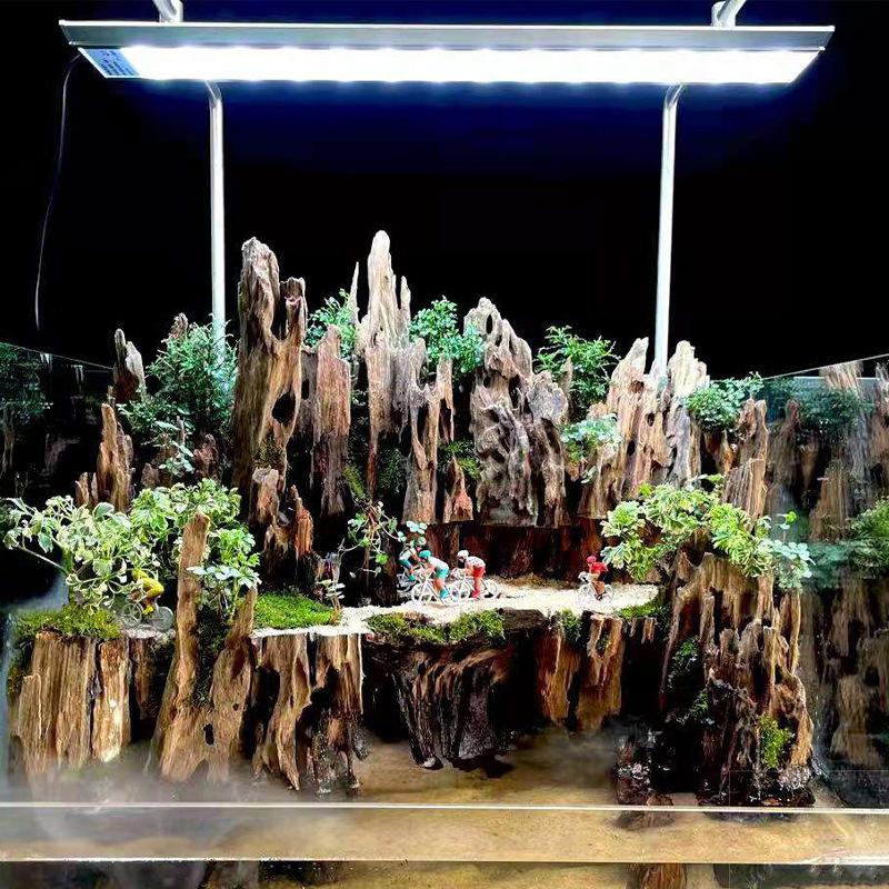 Aquarium Driftwood - Garnalenhout aquariumdecoratie, drijfhout waterornamenten decoratieve accessoires