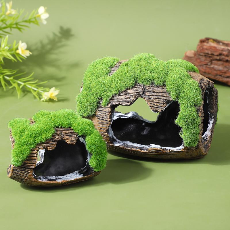 Aquarium Driftwood - En een verborgen grot aquariumlandschap aquariumdecoratie