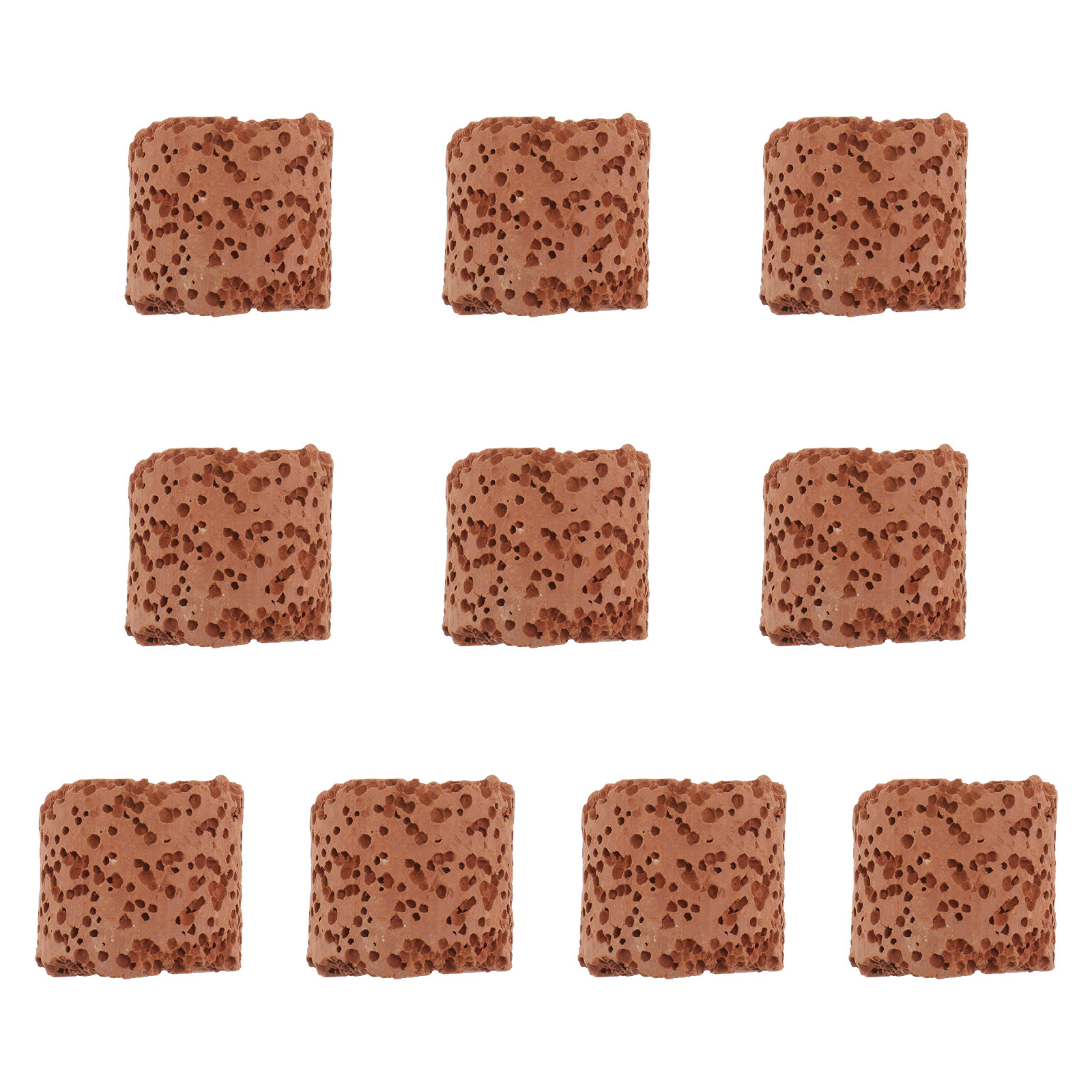 Aquarium Plant Holder - 10 stuks plantenringen voor aquariumplanten, keramische