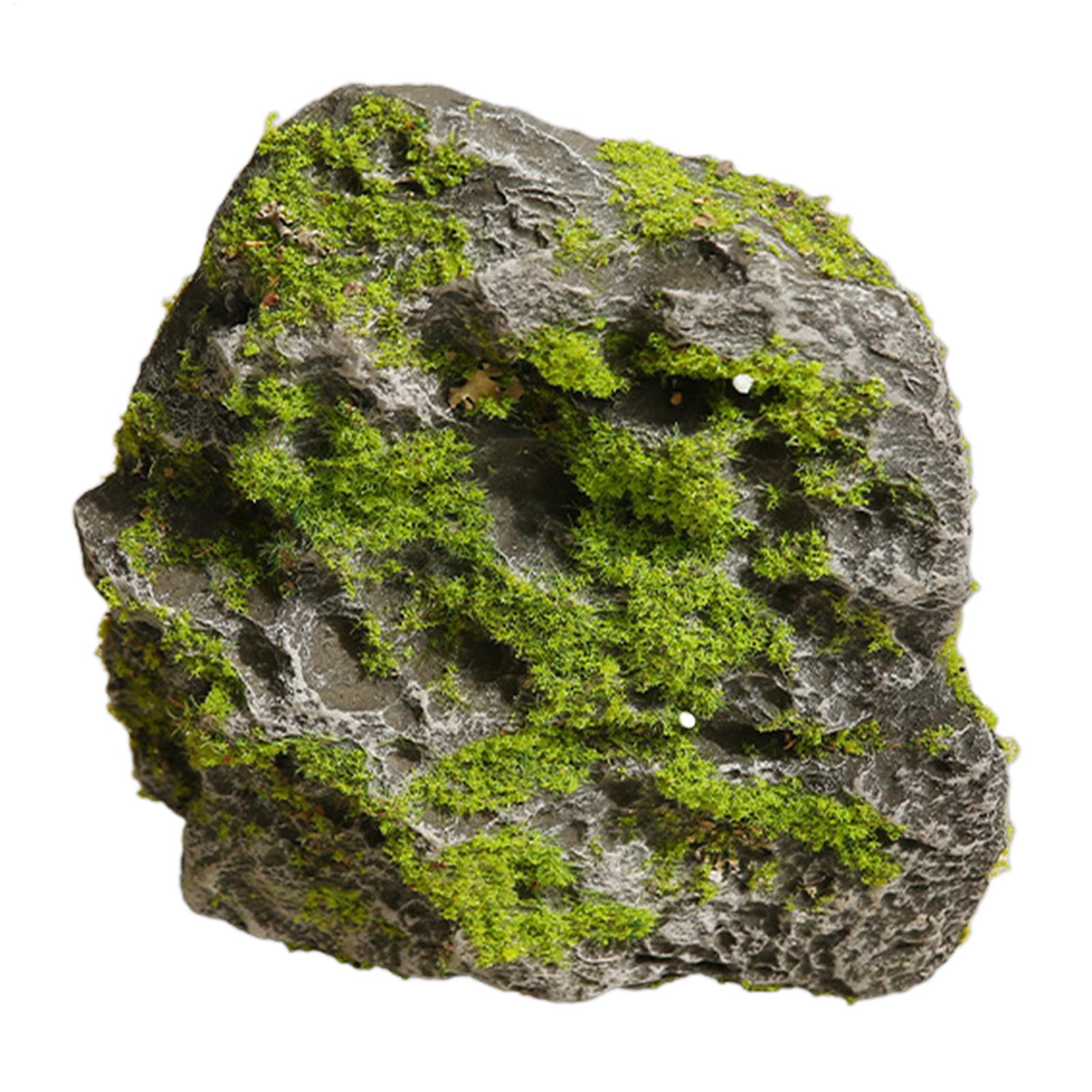 Aquarium Moss - Faux Rock Realistische Mosstenen Decoratie Kunstmatige