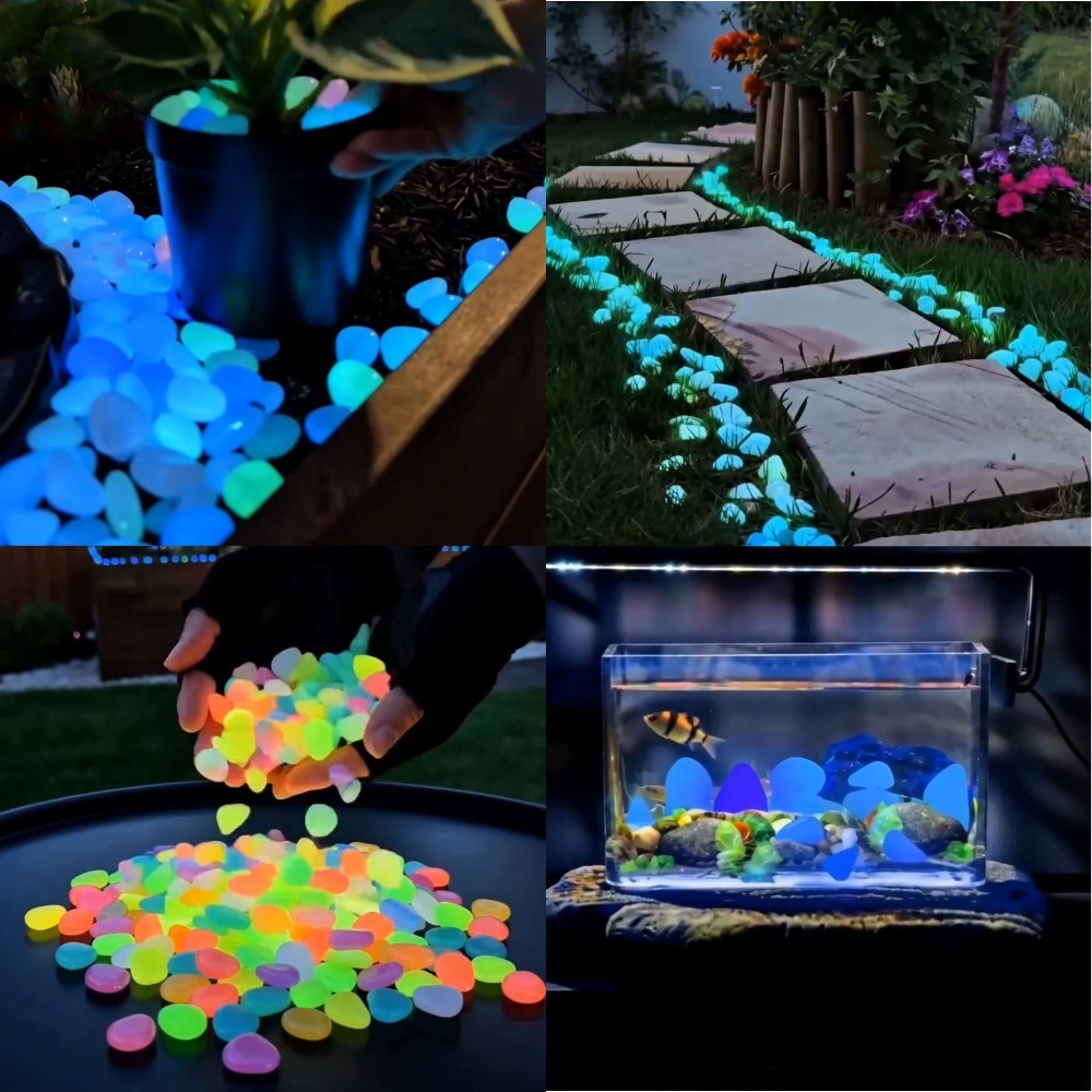 Planted Tank - Kleurrijke, in het donker gloeiende, lichtgevende