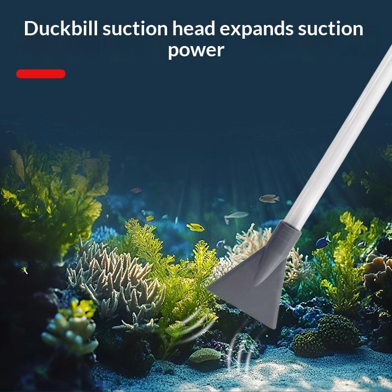 Planted Aquarium Cleaning - Lekvrije aquariumsifon waterververser vacuümgrindreiniger pomp voor
