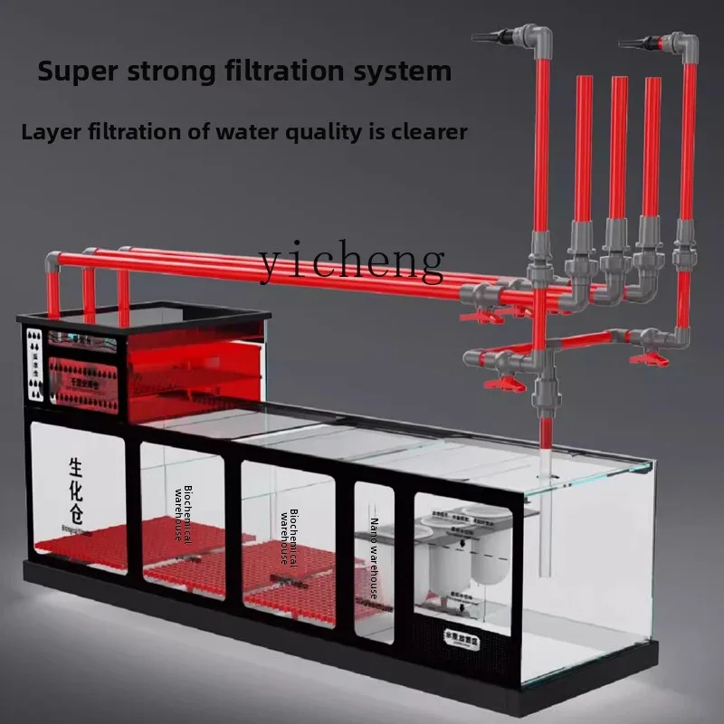Aquarium Planted Tank Filter - L14 aquarium ultra-wit glas aquariumplantenbak aquarium
