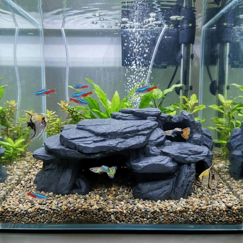 3D-geprinte visbakrotsornament - Aquarium Driftwood recensie en prijs