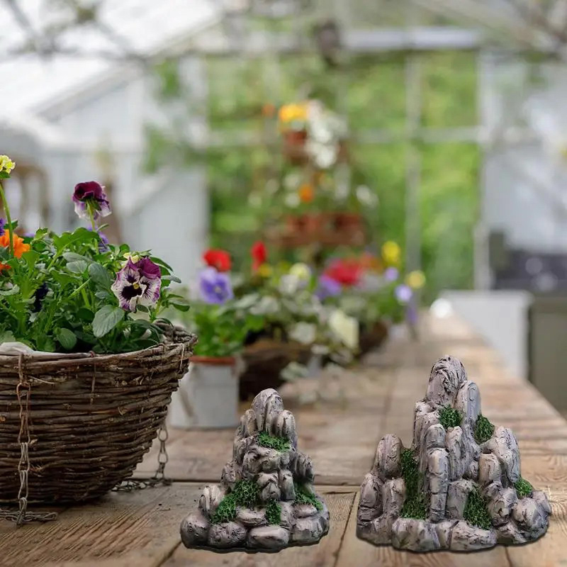 Mini Berg Miniatuur Nep Steen  - Aquarium Moss recensie en prijs