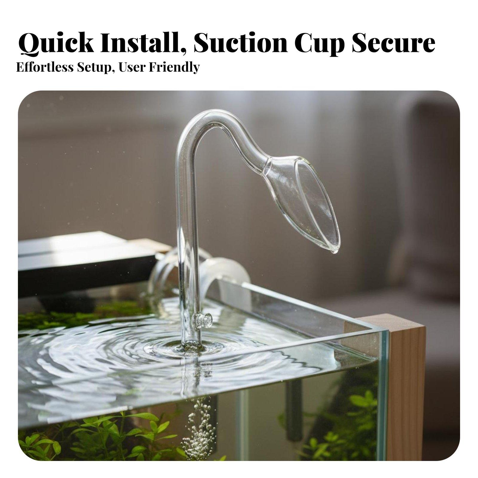 Glazen Lily Pipe Aquarium Oppe - Aquarium Planted Tank Filter recensie en prijs