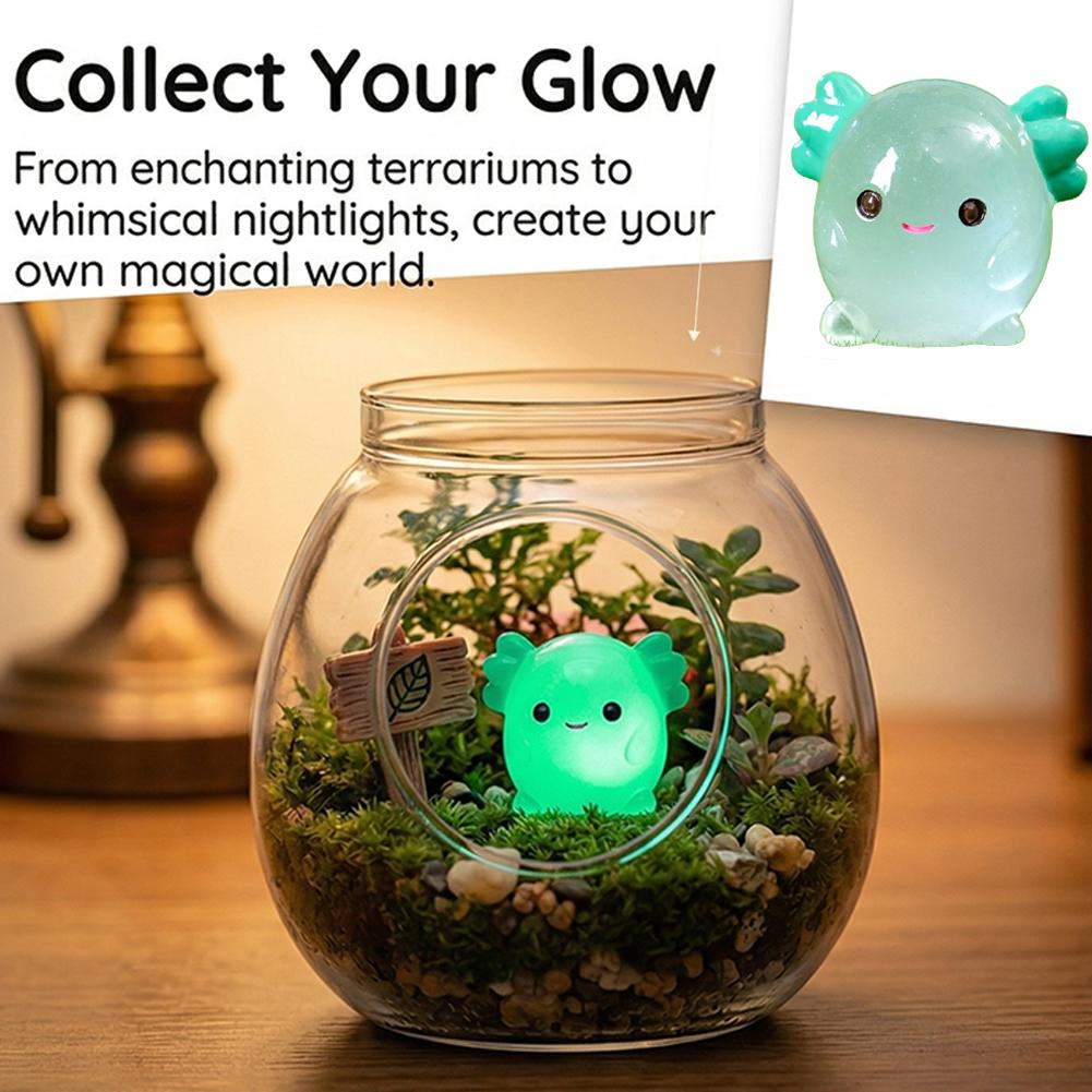 Lichtgevende Axolotl Miniature - Aquarium Moss recensie en prijs