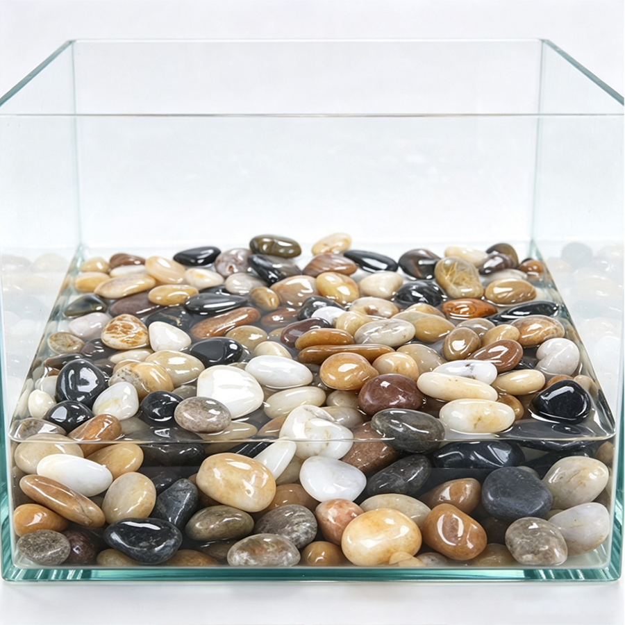 300-700g Gladde rivierkiezels, - Plant Aquarium Pot recensie en prijs