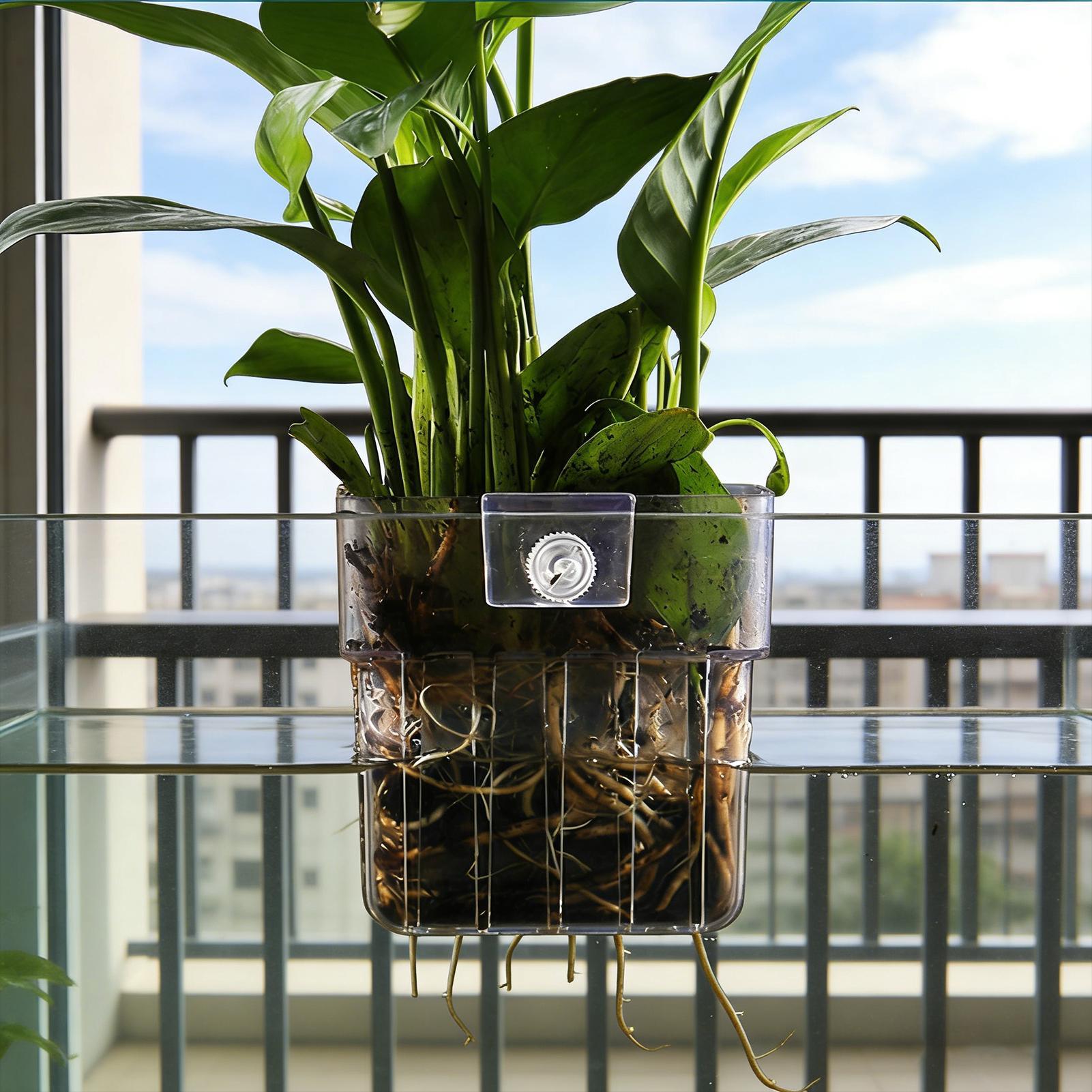 Visbak Vaste mand Wandgemontee - Aquarium Plants Live recensie en prijs