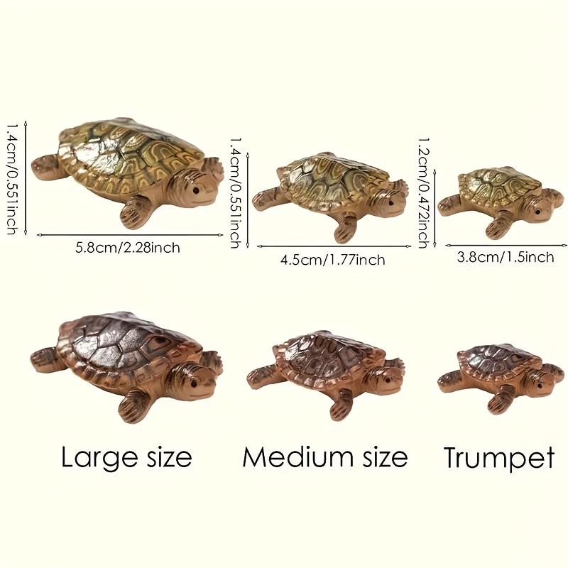 6 mini-schildpadbeelden voor a - Aquarium Moss recensie en prijs