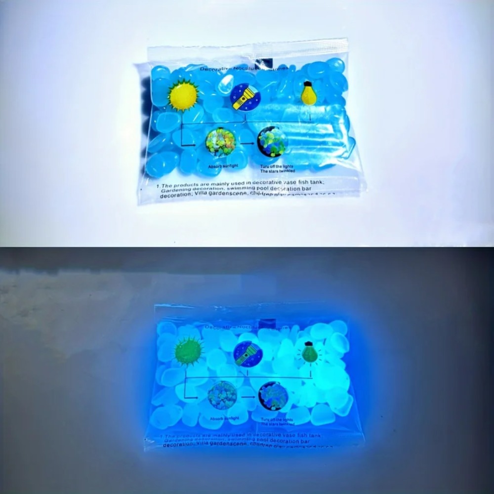 100 stuks Glow In The Dark Kie - Plant Aquarium Pot recensie en prijs