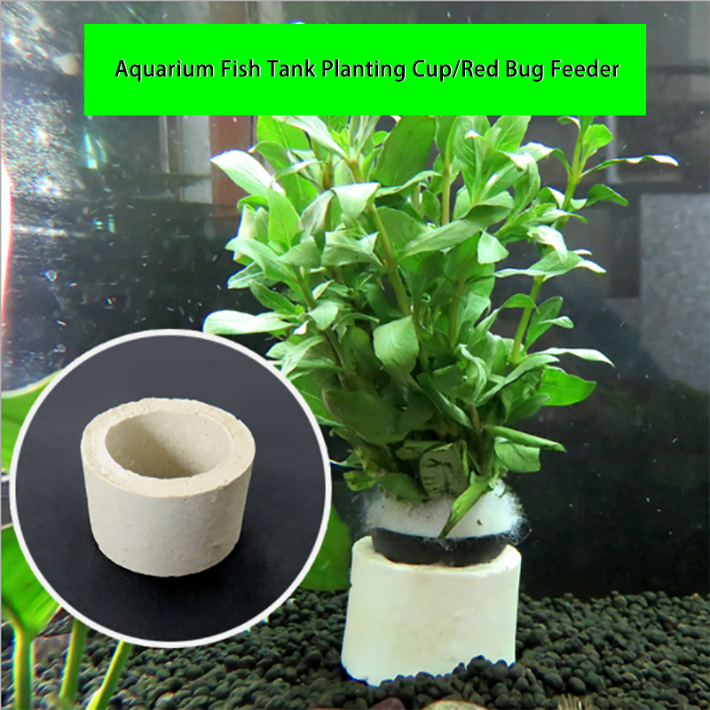 Aquariumdecoratie keramische r - Plant Aquarium Pot recensie en prijs