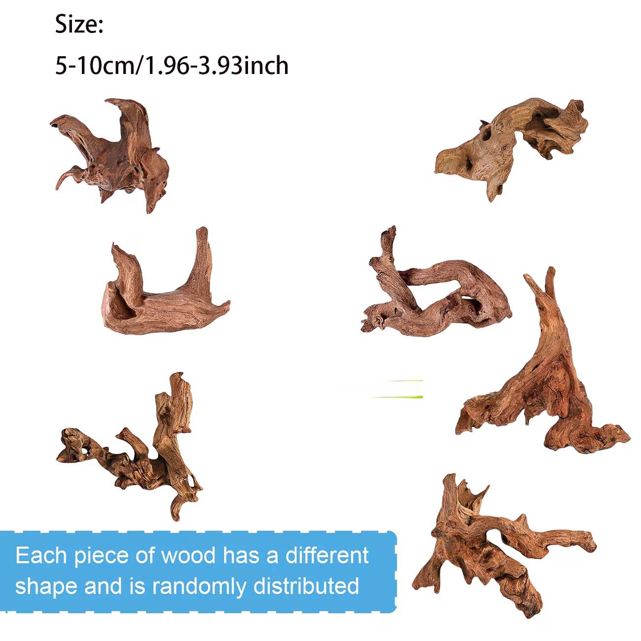 5-10CM Natuurlijk Zinkbaar Dri - Aquarium Driftwood recensie en prijs