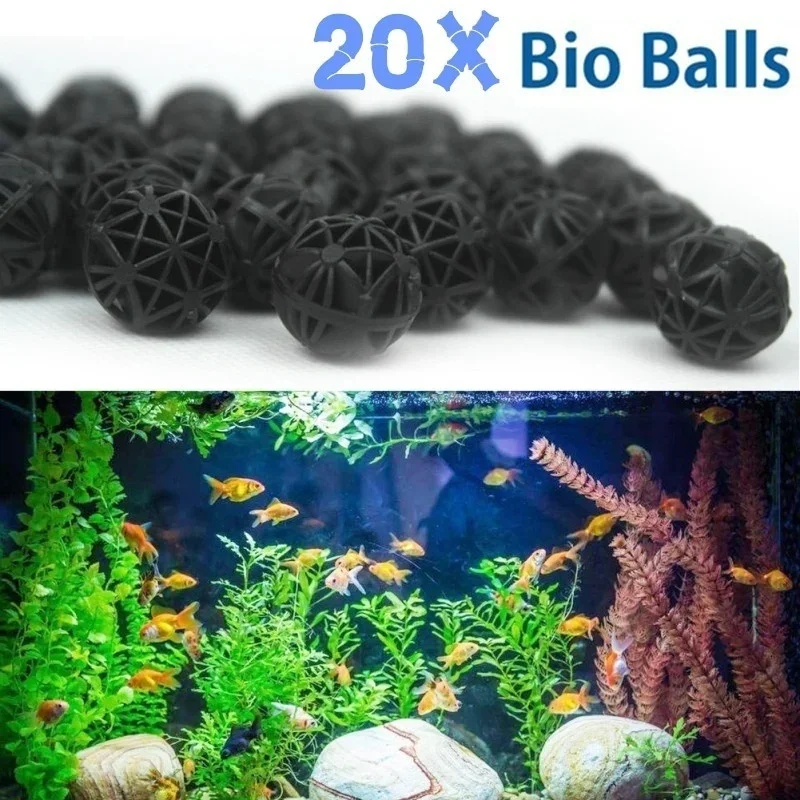 20 Stuks 16mm Aquarium Bio Bal - Aquarium Planted Tank Filter recensie en prijs