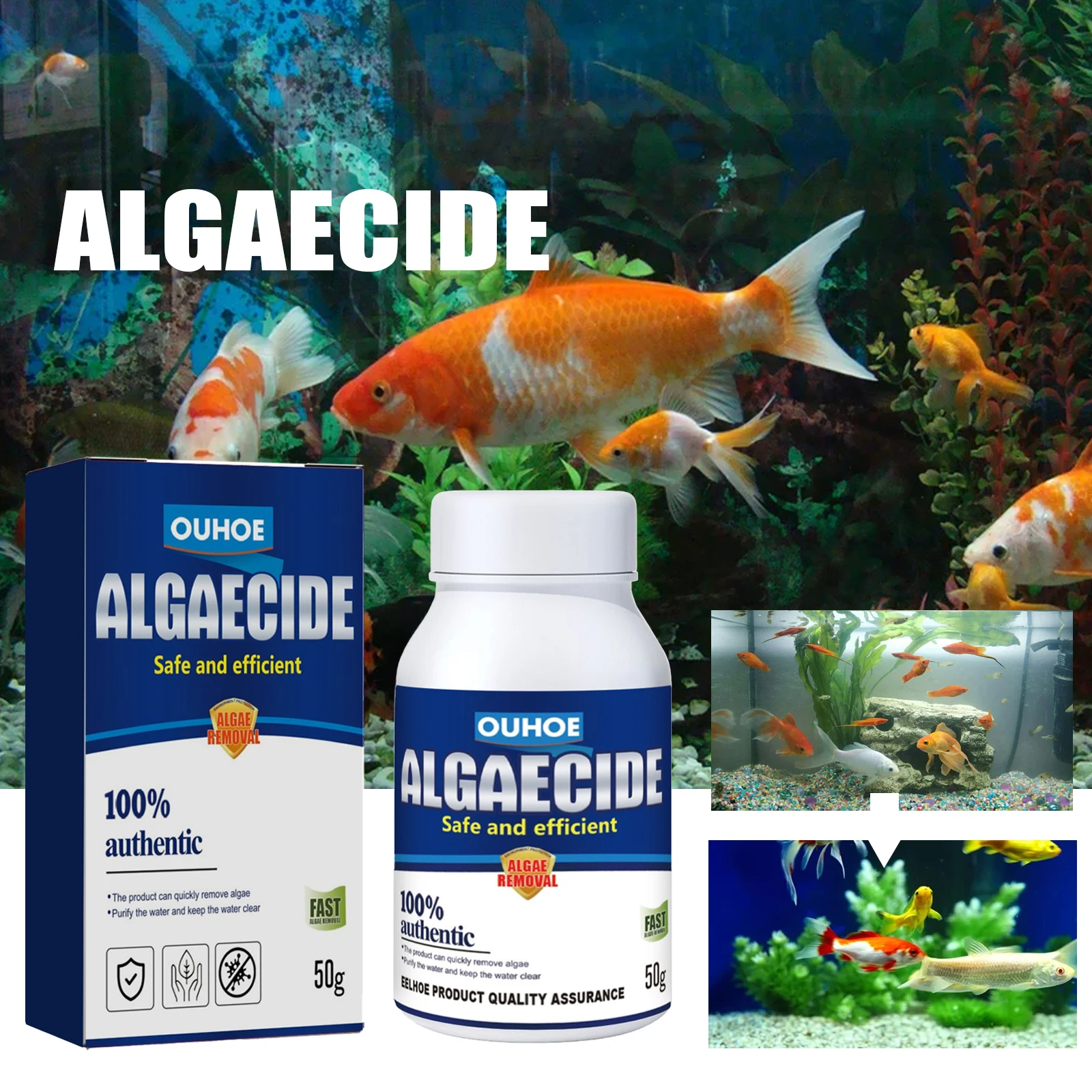 Aquariumalgenverwijderaar Hoog - Planted Aquarium Algae Control recensie en prijs