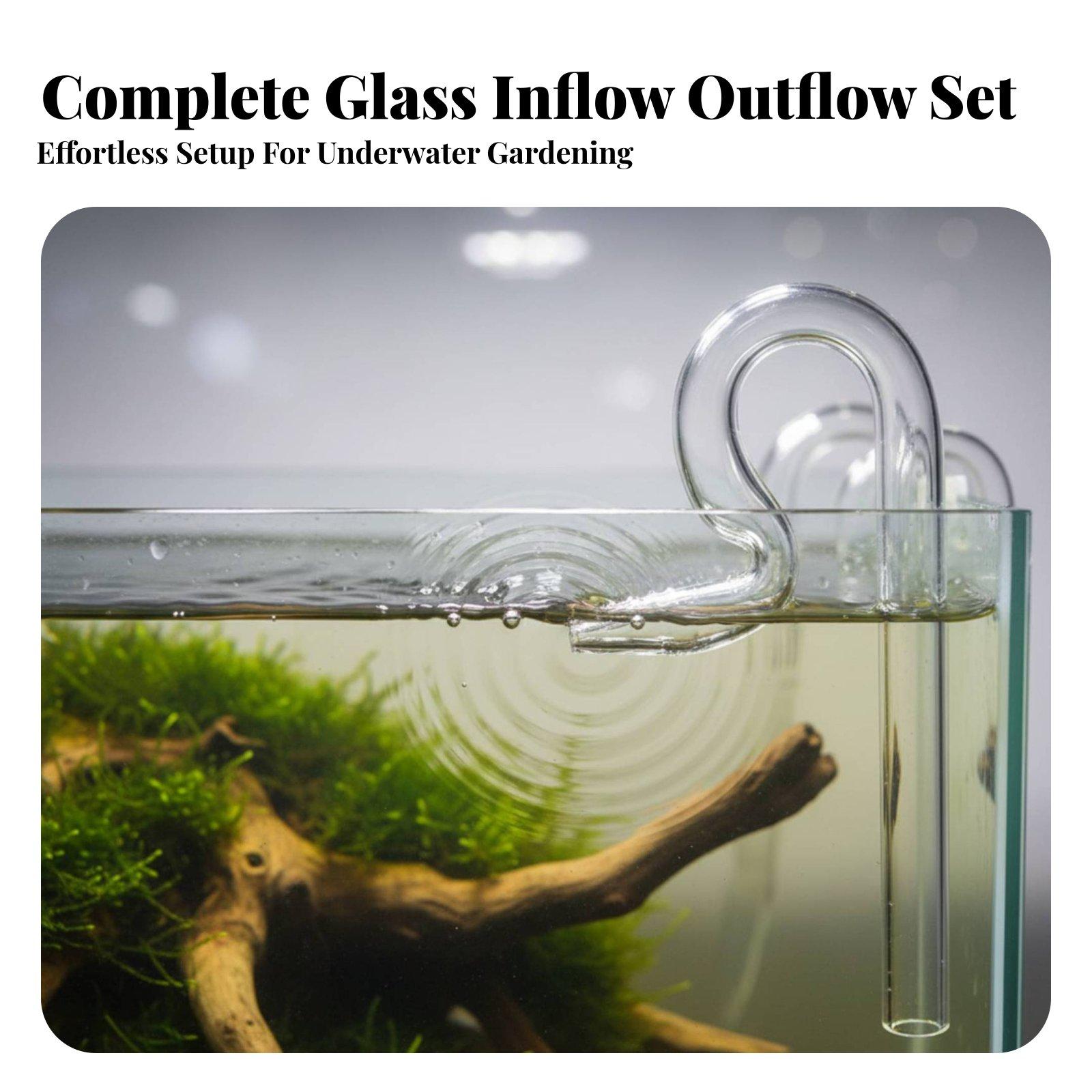 Glas Lily Pipe Industriële Bui - Aquarium Planted Tank Filter recensie en prijs